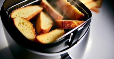 Pain croustillant : secrets de décongélation Airfryer