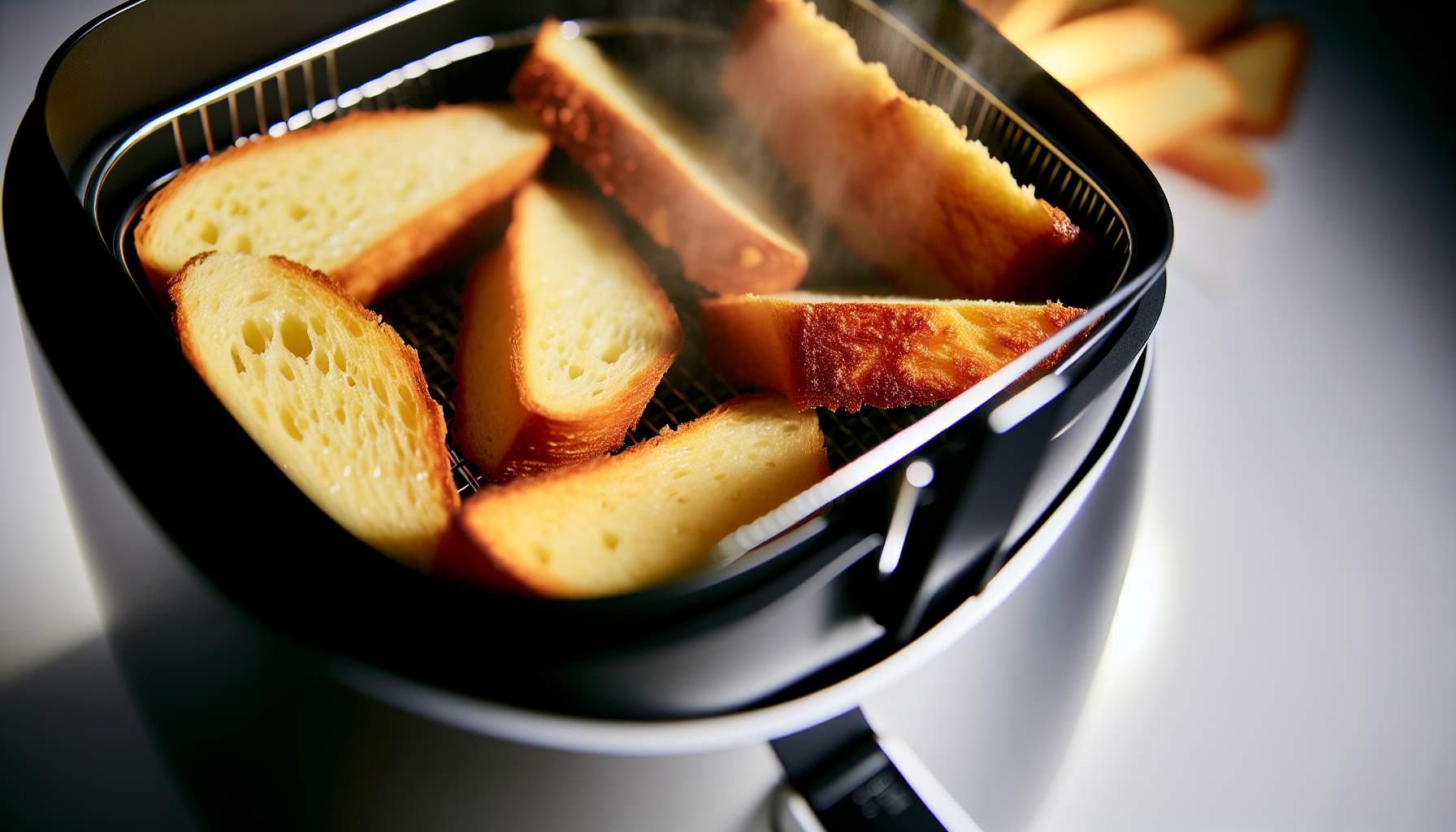 Pain croustillant : secrets de décongélation Airfryer