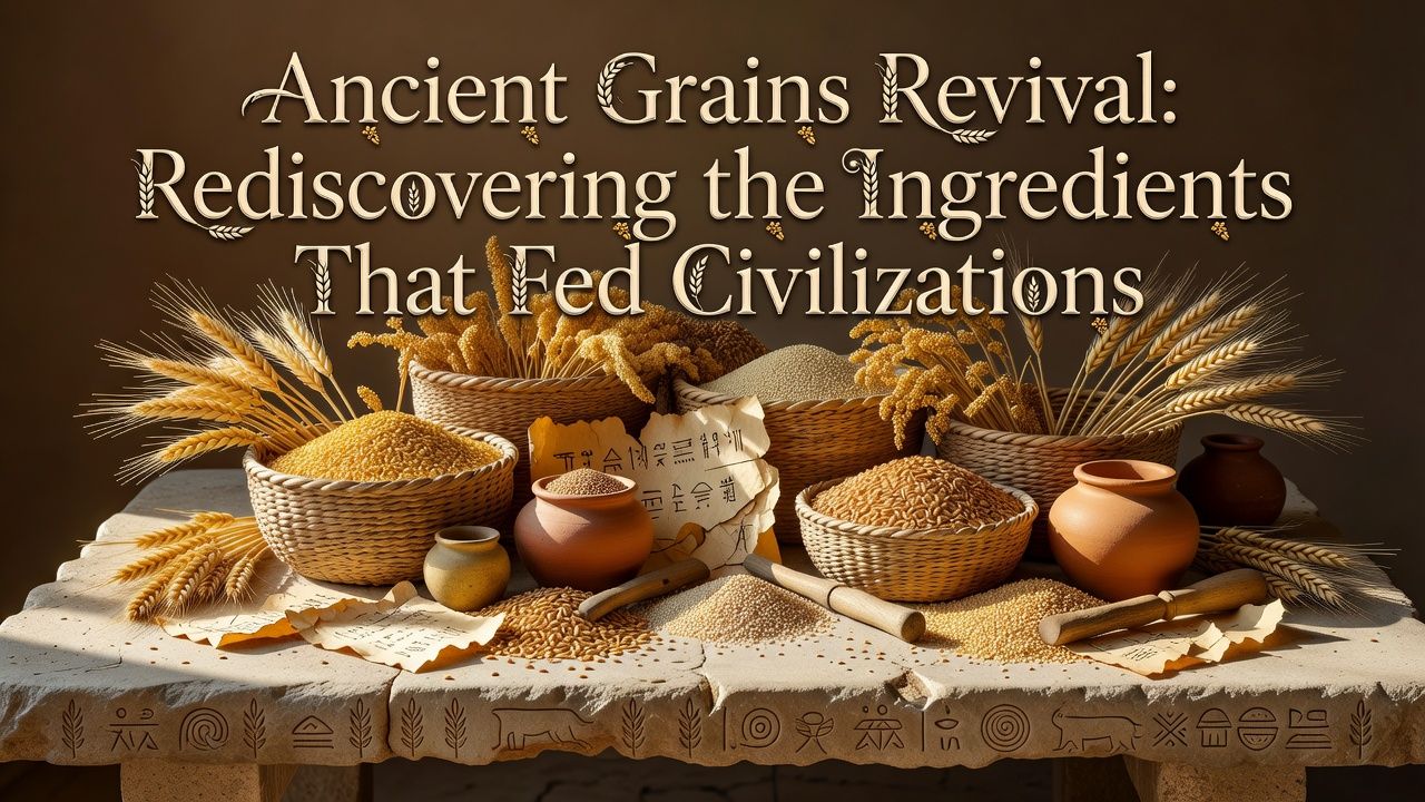 Ancient Grains Revival: Rediscovering the Ingredients That Fed Civilizations