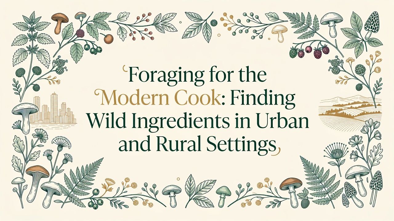 Foraging for the Modern Cook: Finding Wild Ingredients in Urban and Rural Settings