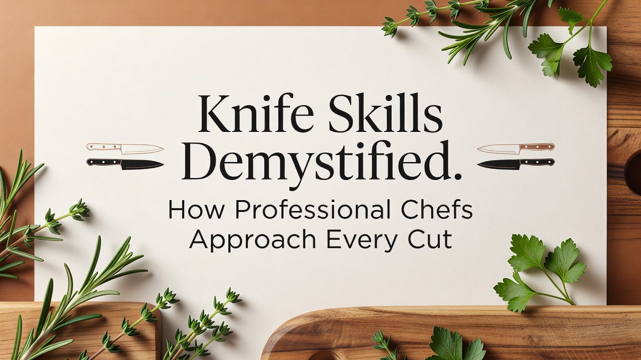 Knife Skills Demystified: How Professional Chefs Approach Every Cut