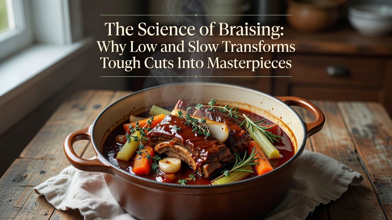 The Science of Braising: Why Low and Slow Transforms Tough Cuts Into Masterpieces