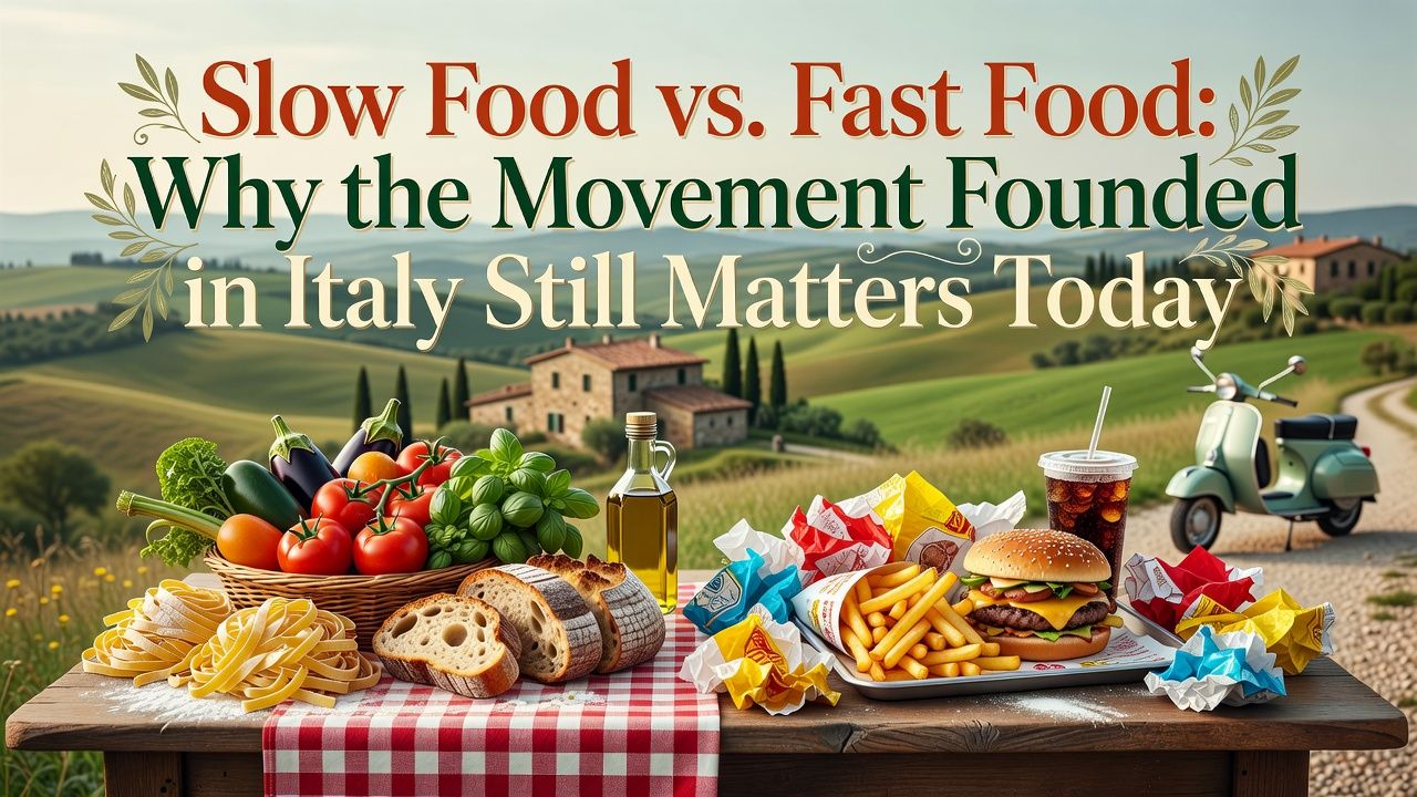 Slow Food vs. Fast Food: Why the Movement Founded in Italy Still Matters Today