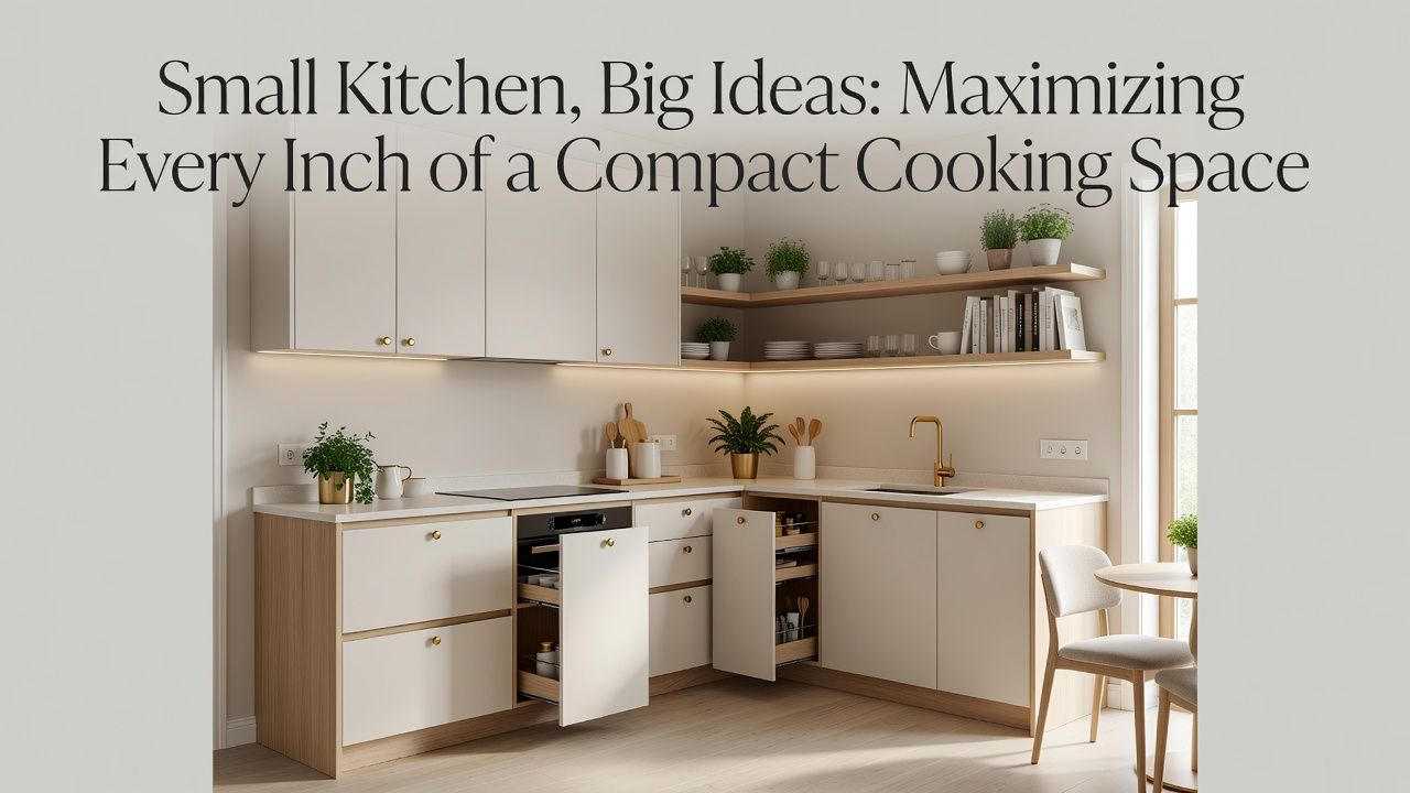 Small Kitchen, Big Ideas: Maximizing Every Inch of a Compact Cooking Space