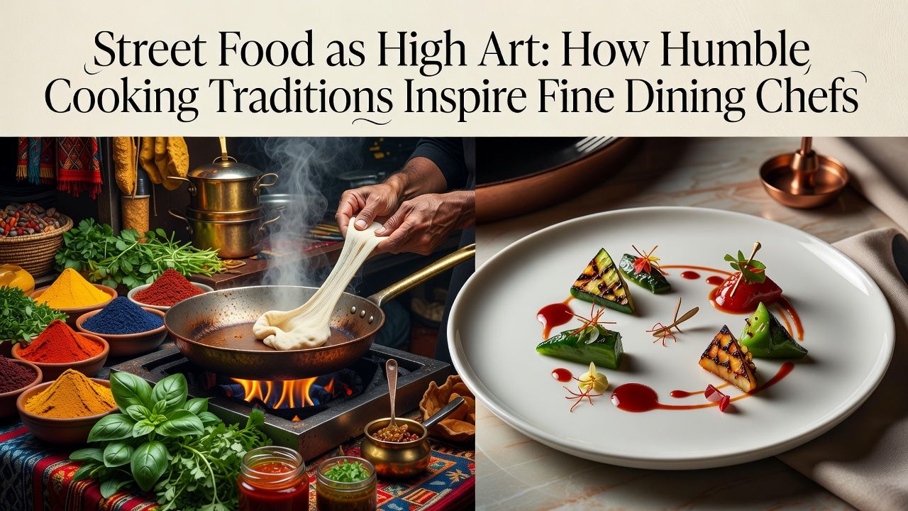 Street Food as High Art: How Humble Cooking Traditions Inspire Fine Dining Chefs